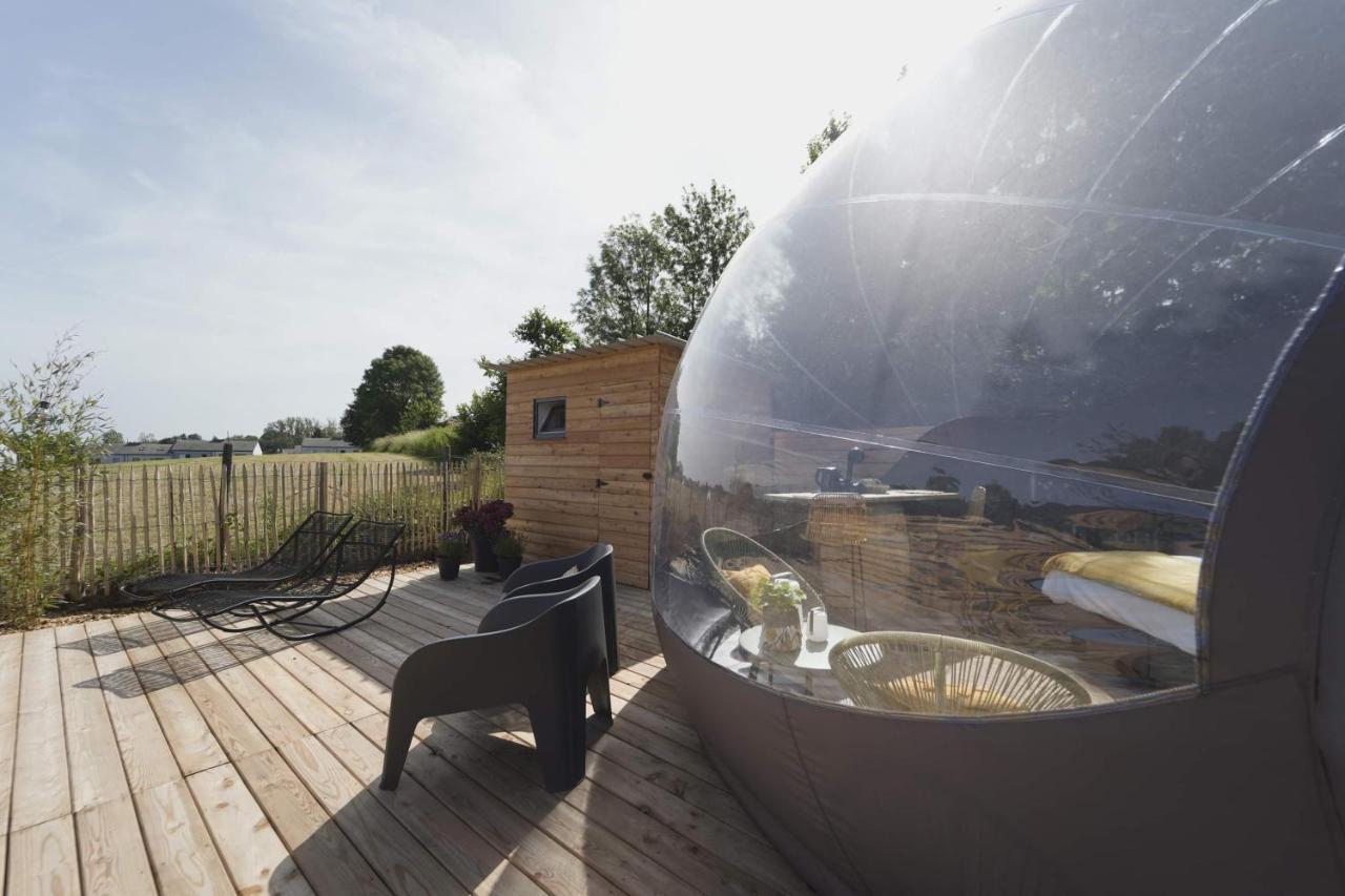 Bulles Odette & Ginette Et Tiny House Suzette "Au Guet Marais" Etape Insolite Paliseul Exterior foto